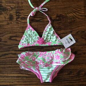 Adorable Le Top Bikini Swimsuit sz 24m NWT